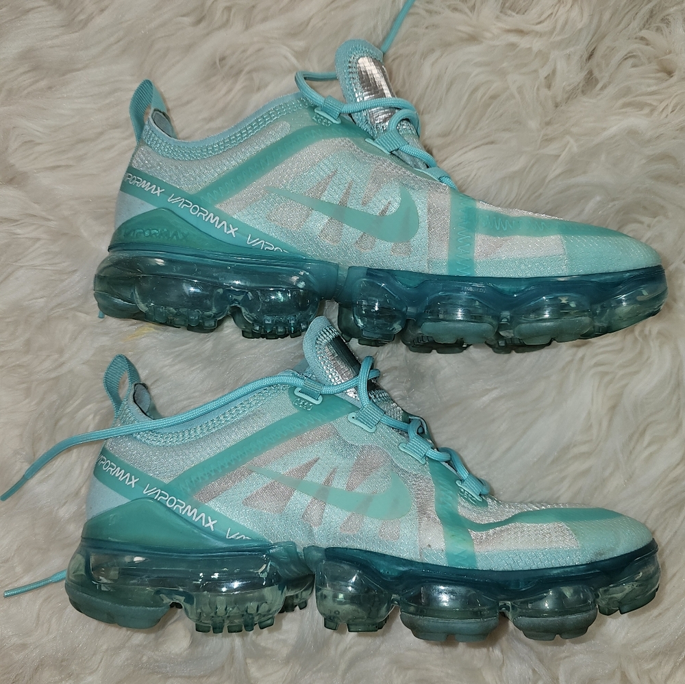 Nike VaporMax Shoes - Aqua Blue